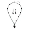 The Metropolitan Museum of Art American Deco Pendant Necklace And Long Pendant Earrings Set Online