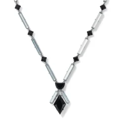 The Metropolitan Museum of Art American Deco Pendant Necklace And Long Pendant Earrings Set Online