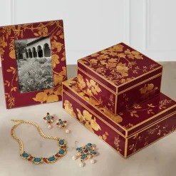 The Metropolitan Museum of Art Autumn Grasses Square Box Hot