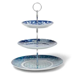 The Metropolitan Museum of Art Blue & White Three-Tier Server Fashion