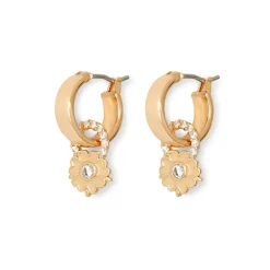 The Metropolitan Museum of Art British Tree Of Life Small Hoop Earrings With Charms Clearance