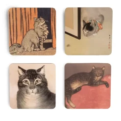 The Metropolitan Museum of Art Cats Coasters Hot