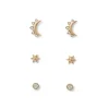 The Metropolitan Museum of Art Celestial Symbols Stud Earrings Set Hot