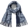 The Metropolitan Museum of Art Chinese Cloud Reversible Unisex Wool Scarf Outlet
