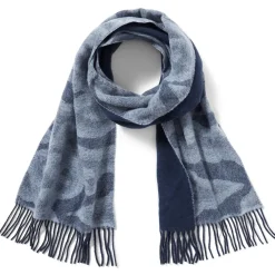 The Metropolitan Museum of Art Chinese Cloud Reversible Unisex Wool Scarf Outlet