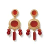 The Metropolitan Museum of Art Classical Carnelian Chandelier Earrings Outlet