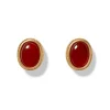 The Metropolitan Museum of Art Classical Carnelian Stud Earrings Discount