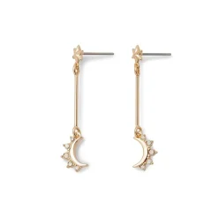 The Metropolitan Museum of Art Crescent Moon Drop Earrings Sale