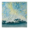 The Metropolitan Museum of Art Cross Landscape With Stars Square Silk Scarf New