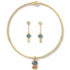 The Metropolitan Museum of Art Cypriot Twist Collar Necklace And Triple-Drop Earrings Set Best