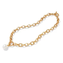 The Metropolitan Museum of Art Cypriot Twist Pearl Chain Pendant Necklace Clearance