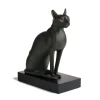 The Metropolitan Museum of Art Egyptian Cat Sculpture New