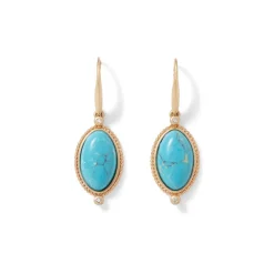 The Metropolitan Museum of Art Egyptian Hathor Turquoise Drop Earrings Discount