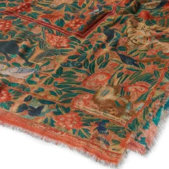 The Metropolitan Museum of Art Flora And Fauna Oversize Cashmere-Blend Shawl Fashion