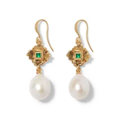 The Metropolitan Museum of Art French Amor Double-Drop Earrings Best