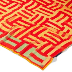 The Metropolitan Museum of Art Gee'S Bend Kennedy Basket-Weave Oversize Square Scarf Fashion