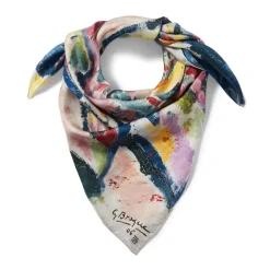 The Metropolitan Museum of Art Georges Braque Boats On The Beach At L'Estaque Square Silk Scarf Hot