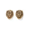 The Metropolitan Museum of Art German Lion Door Knocker Stud Earrings Clearance