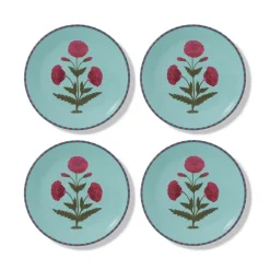 The Metropolitan Museum of Art Good Earth Blooming Poppies Salad Plate Set New