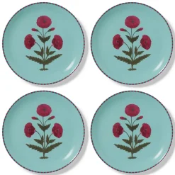 The Metropolitan Museum of Art Good Earth Blooming Poppies Dinner Plate Set Best