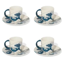 The Metropolitan Museum of Art Hokusai Great Wave Espresso Cup And Saucer Fashion