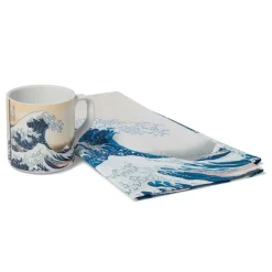 The Metropolitan Museum of Art Hokusai Great Wave Mug And Tea Towel Set Best