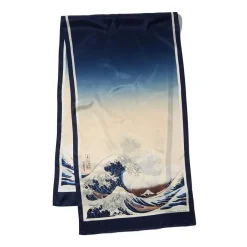 The Metropolitan Museum of Art Hokusai Great Wave Oblong Silk Scarf Online