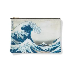 The Metropolitan Museum of Art Hokusai Great Wave Zip Pouch Discount