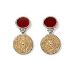 The Metropolitan Museum of Art Islamic Medallion Carnelian Drop Earrings Discount