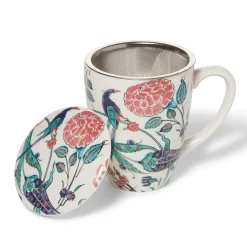 The Metropolitan Museum of Art Iznik Garden Covered Mug With Tea Infuser Discount