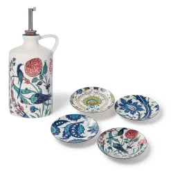 The Metropolitan Museum of Art Iznik Garden Oil Cruet And Dipping Bowl Set Sale