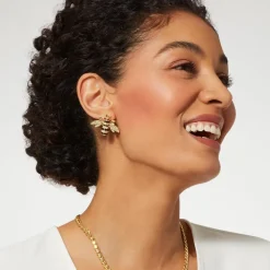 The Metropolitan Museum of Art Jeweled Bee Stud Earrings Fashion