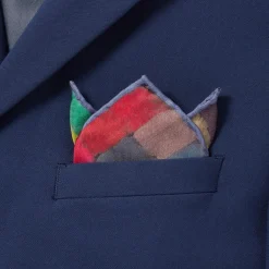 The Metropolitan Museum of Art Klee May Picture Silk Pocket Square Sale