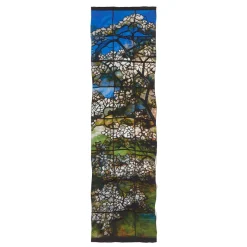 The Metropolitan Museum of Art Louis C. Tiffany Dogwood Oblong Silk Scarf Clearance