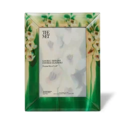 The Metropolitan Museum of Art Louis C. Tiffany Gladioli Rectangular Glass Frame Discount