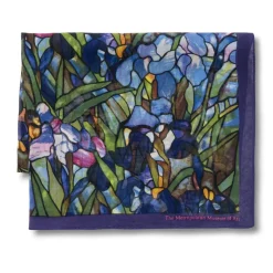 The Metropolitan Museum of Art Louis C. Tiffany Irises Oblong Silk Scarf Online