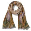 The Metropolitan Museum of Art Louis C. Tiffany Morning Glories Wool-Blend Shawl Online