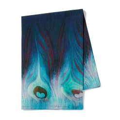 The Metropolitan Museum of Art Louis C. Tiffany Peacock Feather Tea Towel Outlet