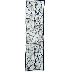 The Metropolitan Museum of Art Louis C. Tiffany White Magnolia Oblong Silk Scarf Discount