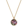 The Metropolitan Museum of Art Magnolias And Irises Enamel Pendant Necklace Outlet