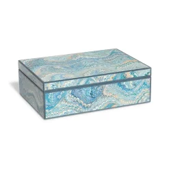 The Metropolitan Museum of Art Marbled Paper Rectangular Lacquer Box Hot