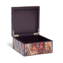 The Metropolitan Museum of Art Marbled Paper Square Lacquer Box Discount