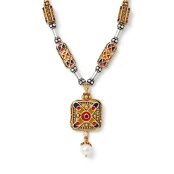 The Metropolitan Museum of Art Medieval Byzantine Statement Necklace And Drop Earrings Set Online
