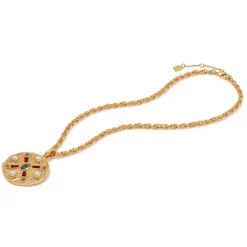 The Metropolitan Museum of Art Medieval Stone Medallion Pendant Necklace Discount