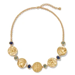 The Metropolitan Museum of Art Mediterranean Coin Statement Necklace Clearance