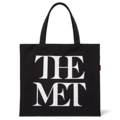 The Metropolitan Museum of Art Met Logo Canvas Tote Fashion