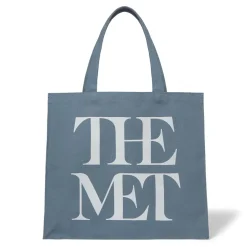 The Metropolitan Museum of Art Met Logo Canvas Tote Fashion