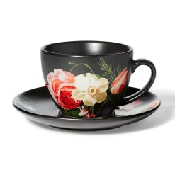 The Metropolitan Museum of Art Midnight Garden Teacup And Saucer Hot