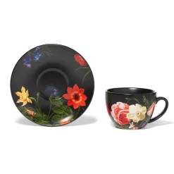 The Metropolitan Museum of Art Midnight Garden Teacup And Saucer Hot