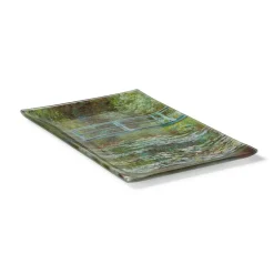 The Metropolitan Museum of Art Monet Bridge And Water Lilies Glass Tray Outlet